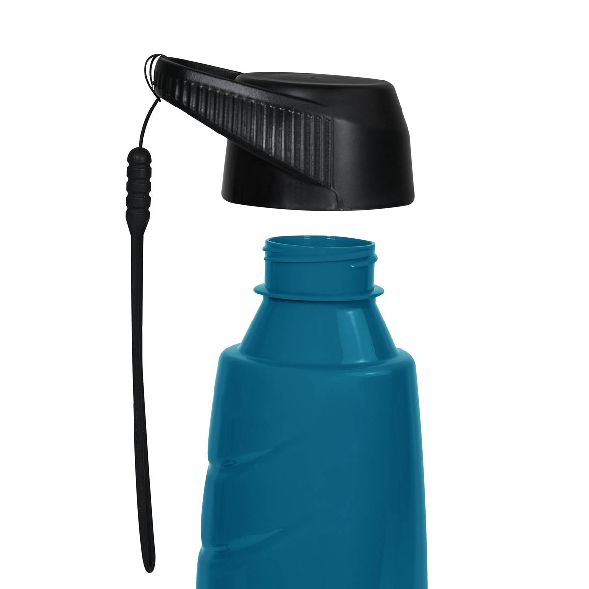 Botella deportiva ergonómica para facilitar el agarre