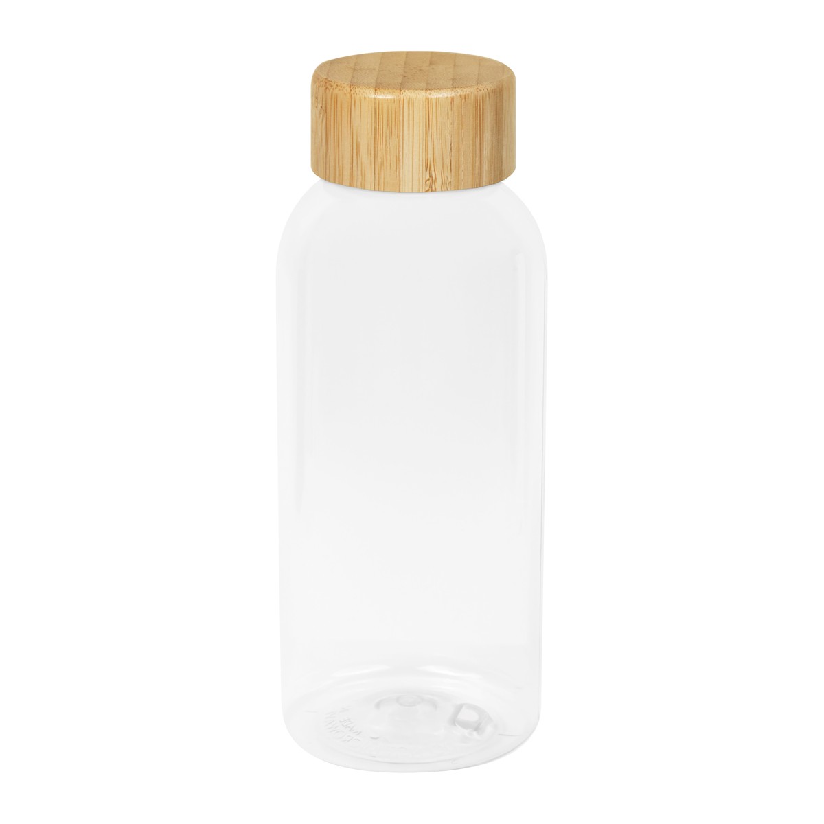Botella de 600 ml con tapa de bambú