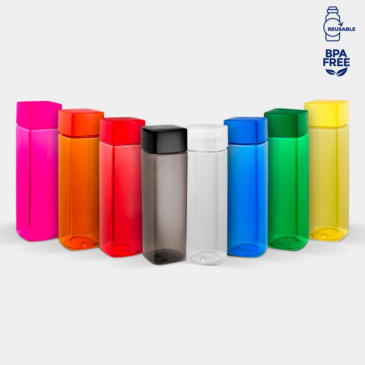 CILINDRO TRIBEC de PET con capacidad de 960 ml