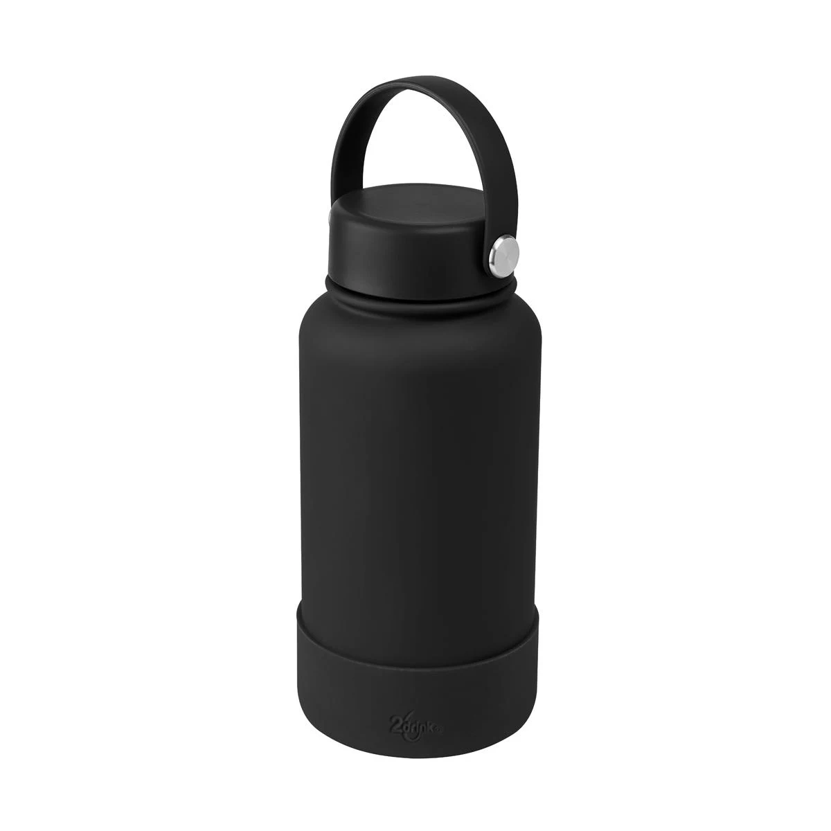 Termo de acero inoxidable con base protectora de silicón