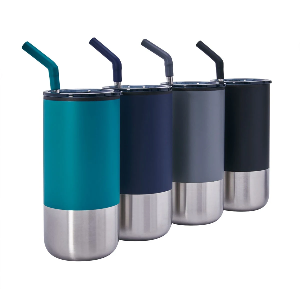 Termo SNORKEL de 480 ml con popote metálico