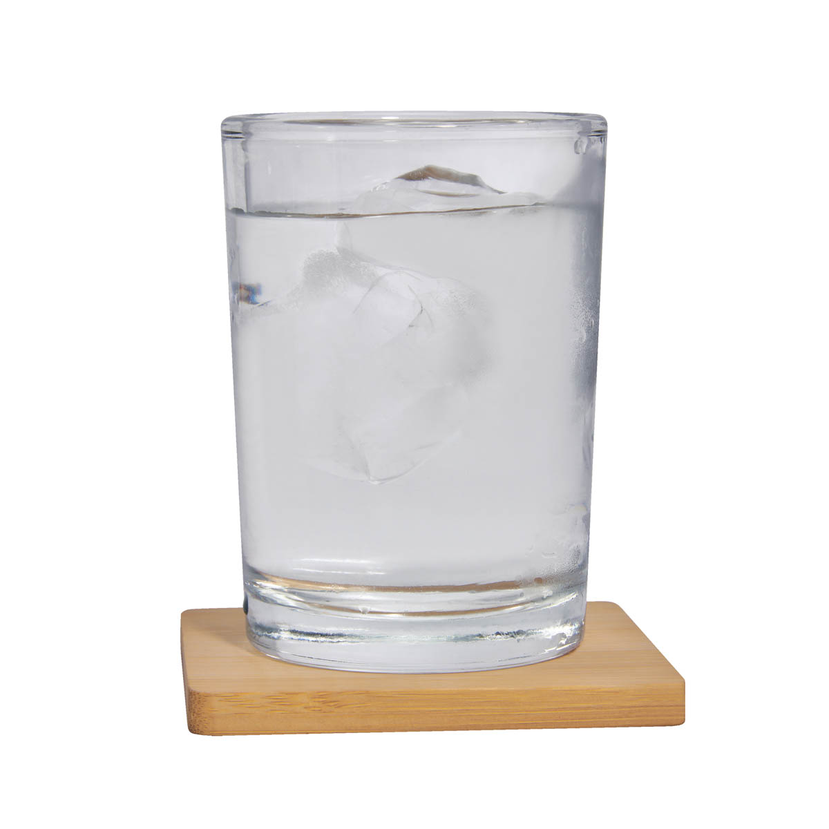 Posavasos de bambú para apoyar recipientes