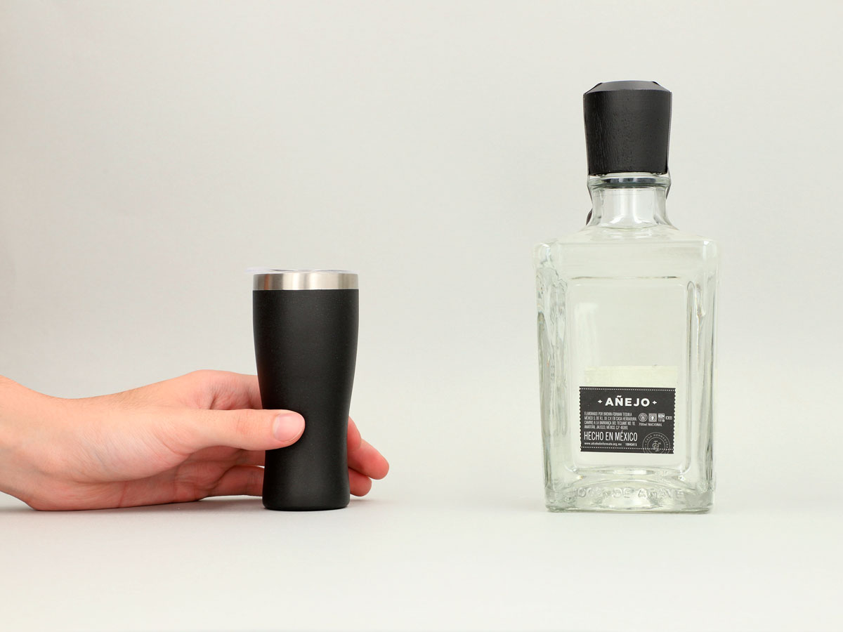 Shot térmico de 120 ml con tapa