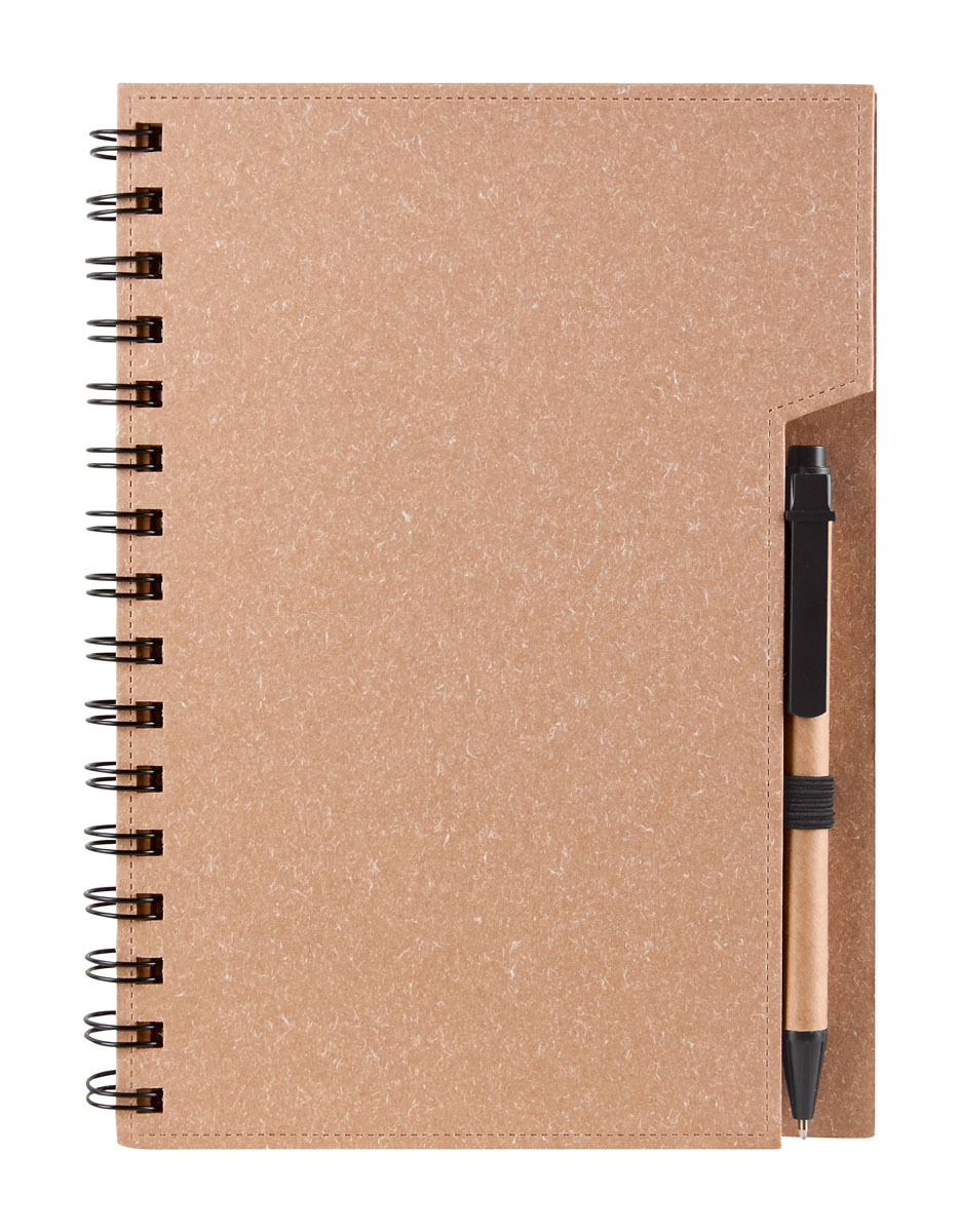 Libreta de cartón ANTLIA con 70 hojas rayadas