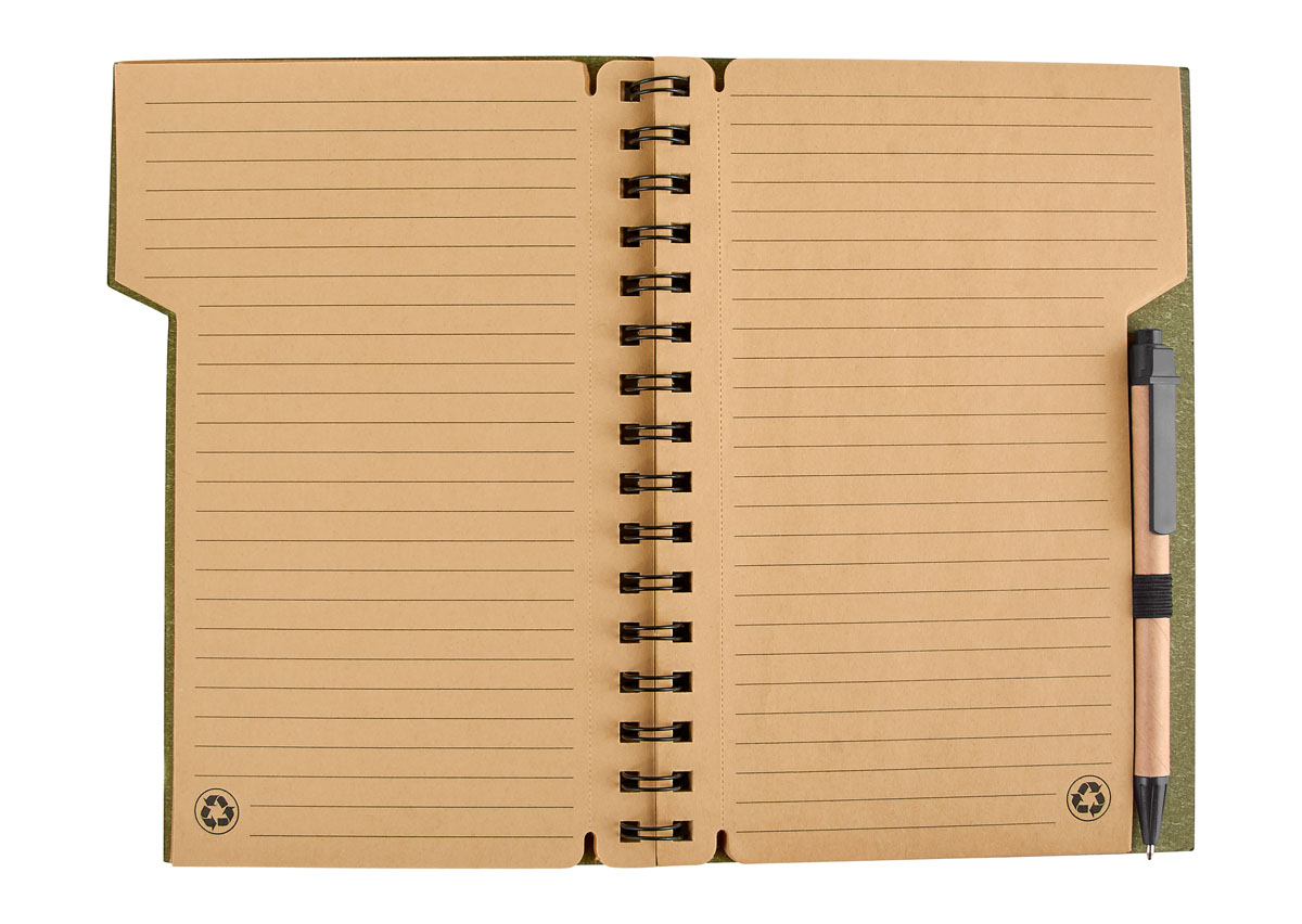 Cuaderno ANTLIA con hojas de raya para organizar apuntes