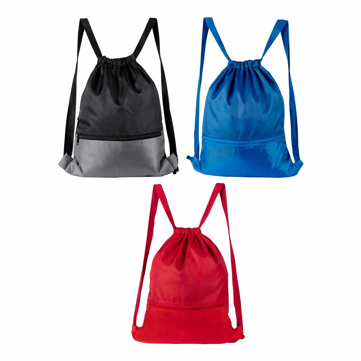 Bolsa-Mochila ANSHAR de 36 x 44 cm con bolsillo frontal
