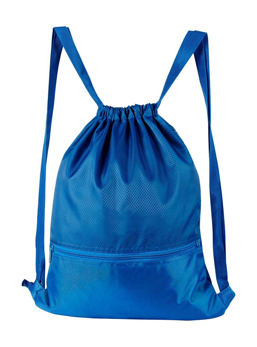 Mochila de cordón grande con bolsillo
