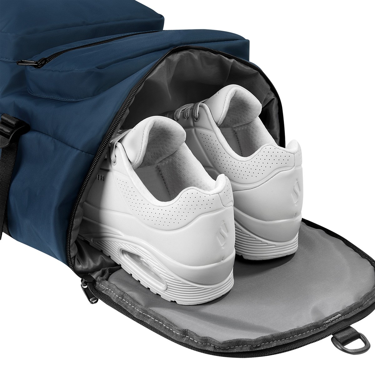 Dos bolsillos laterales de la mochila maleta BREYTA