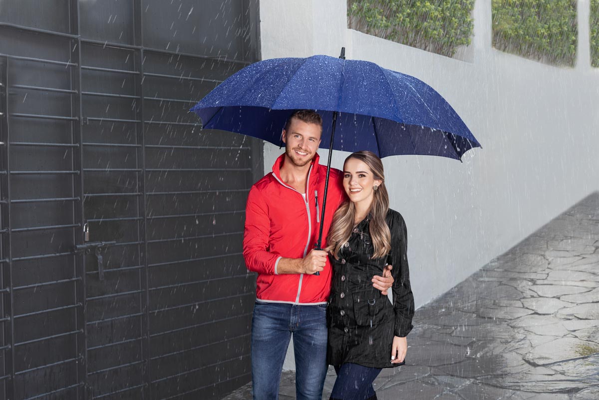 KARLOVY de gran diámetro para protección contra la lluvia