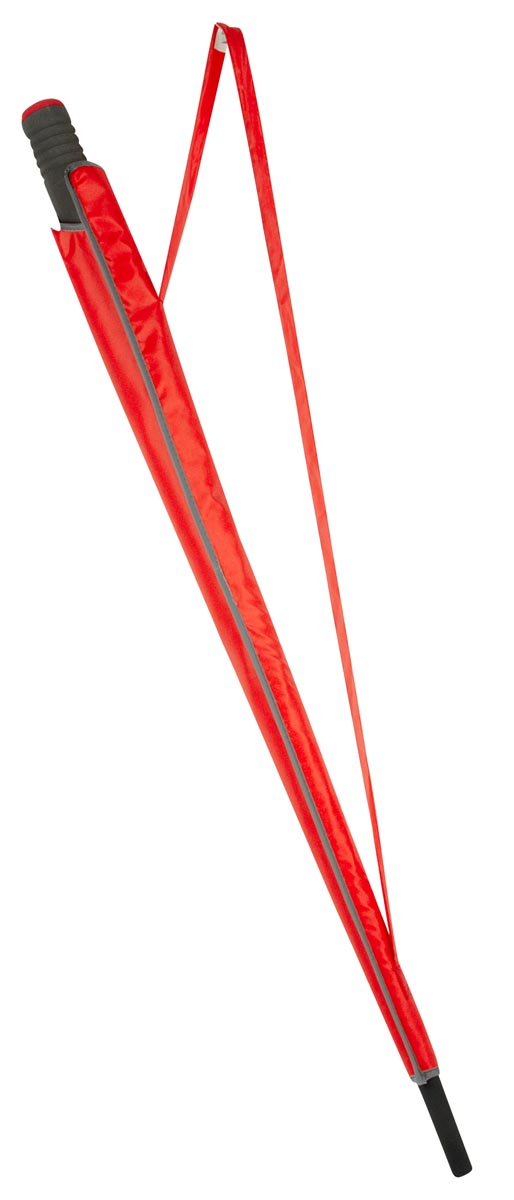 Paraguas con funda para resguardo y transporte