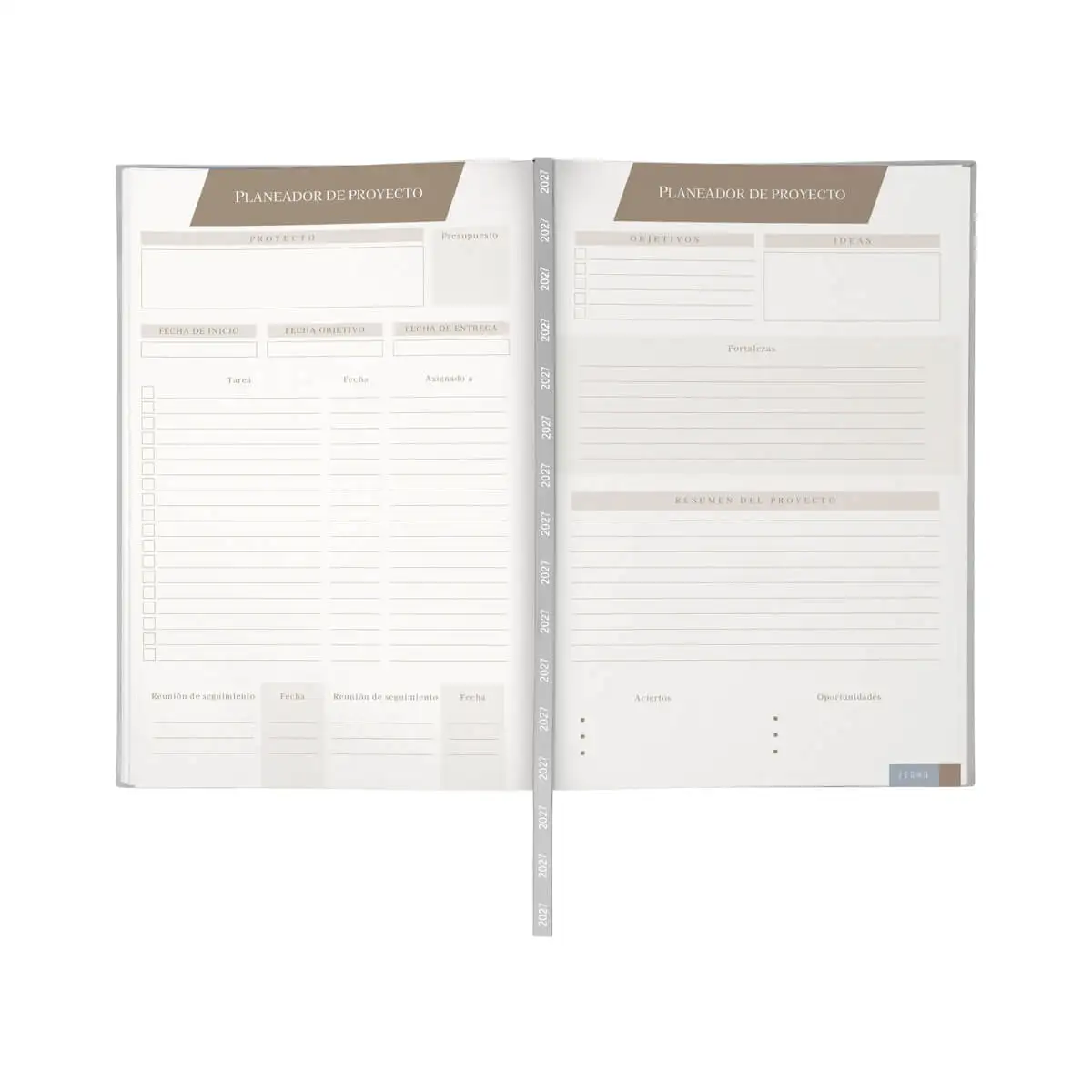 Agenda personalizada para regalos empresariales