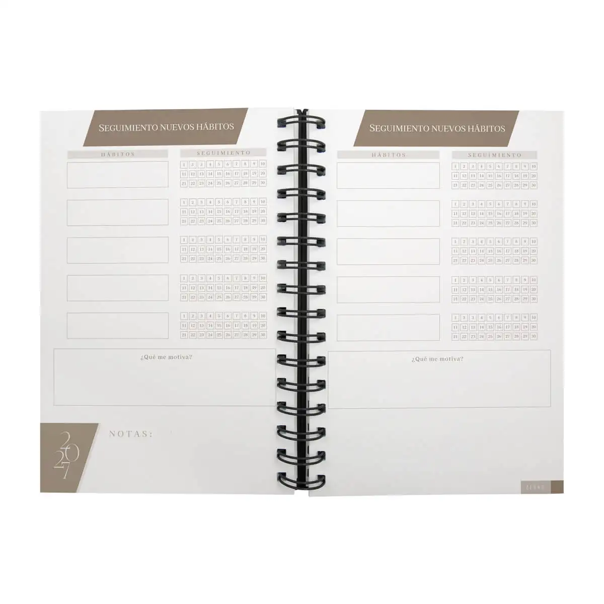 Agenda diaria para programas de reconocimiento