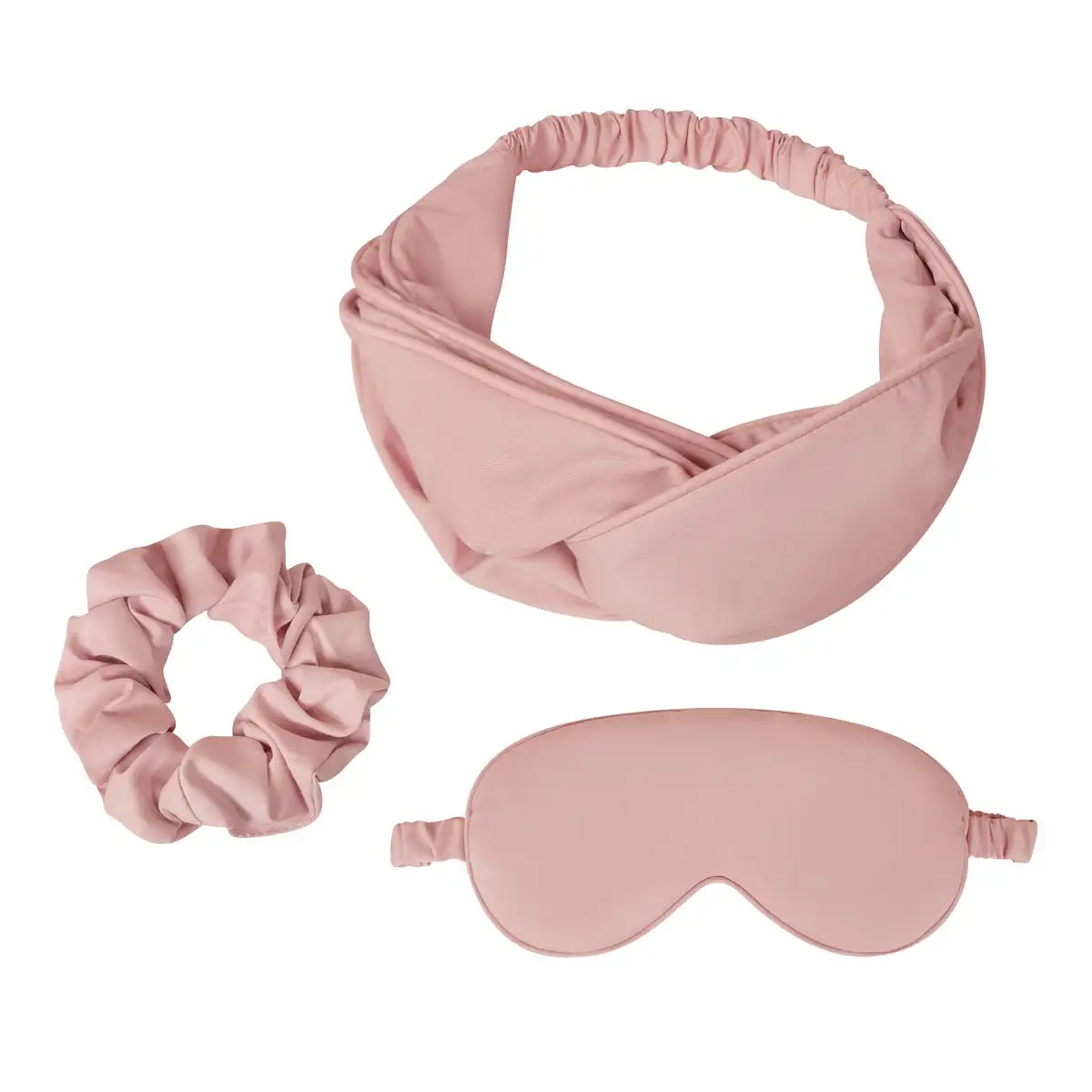 Set de descanso con antifaz ajustable personalizado.