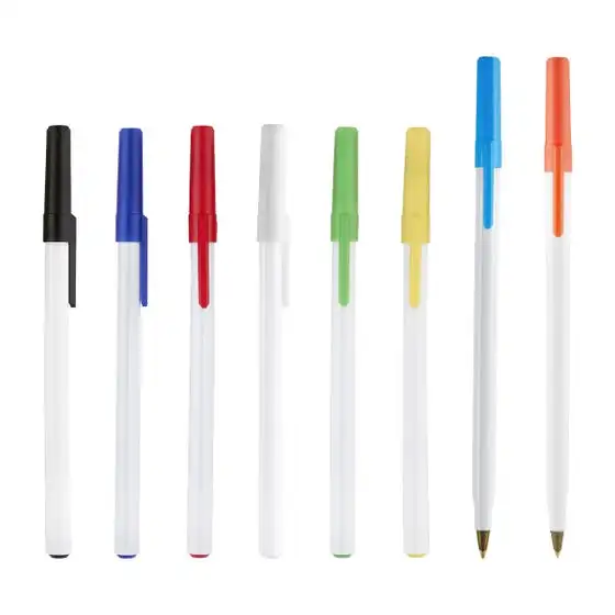Bolígrafo SLIM con tapón personalizado.