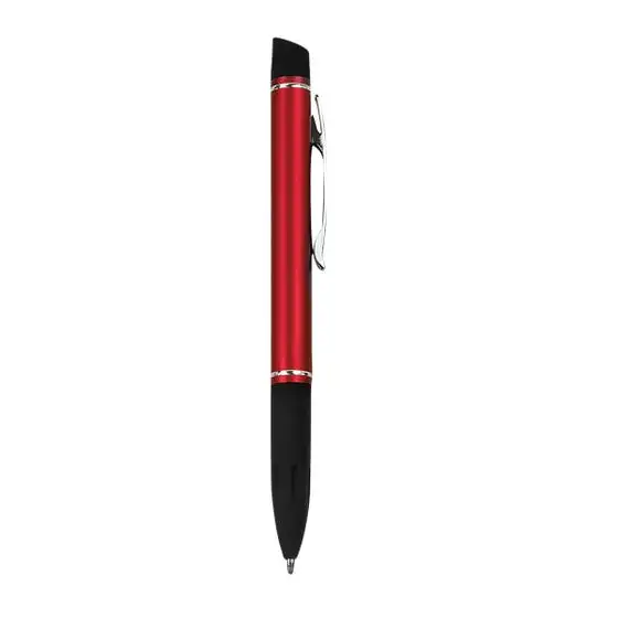 Pluma de aluminio con grabado láser.
