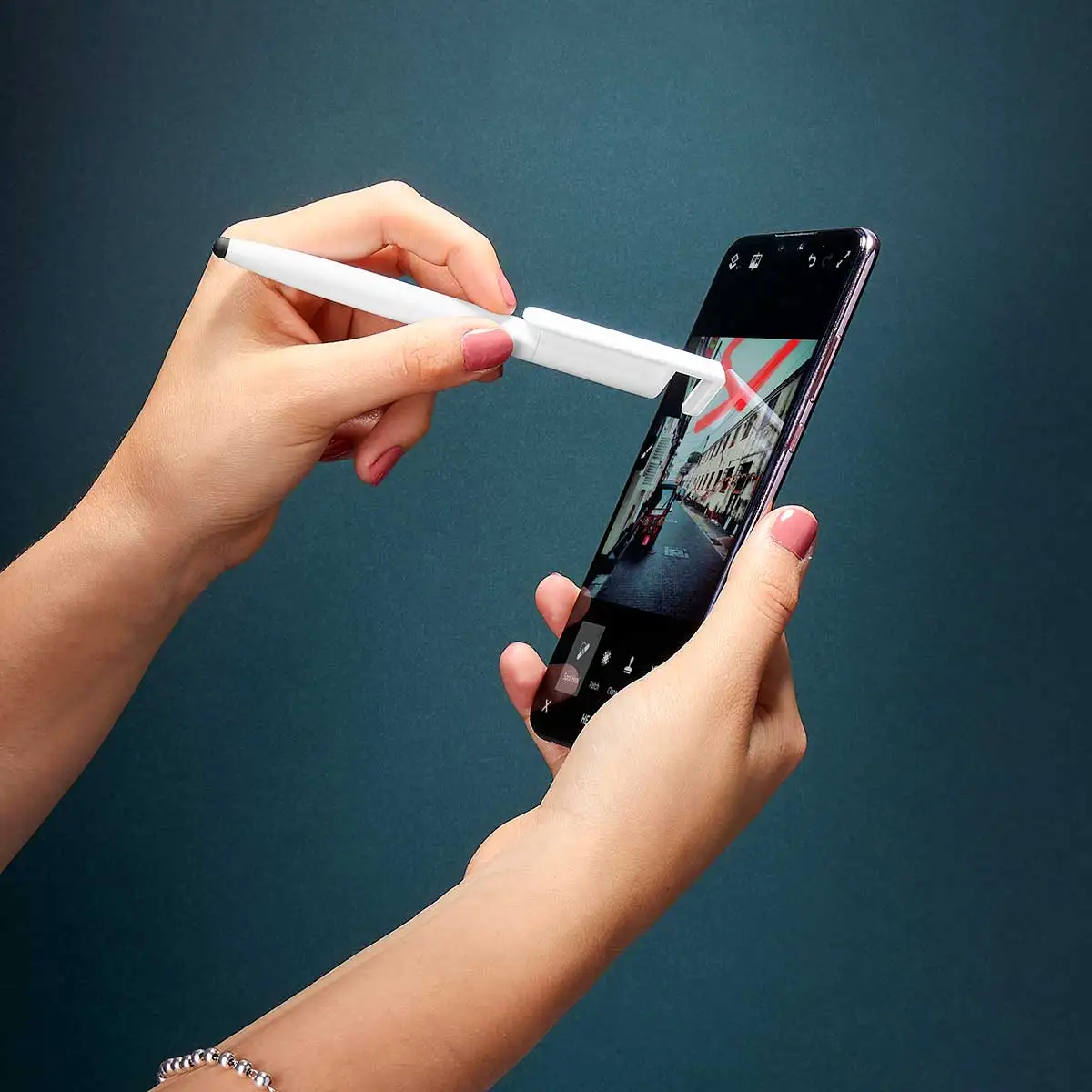 Pluma touch screen personalizada.