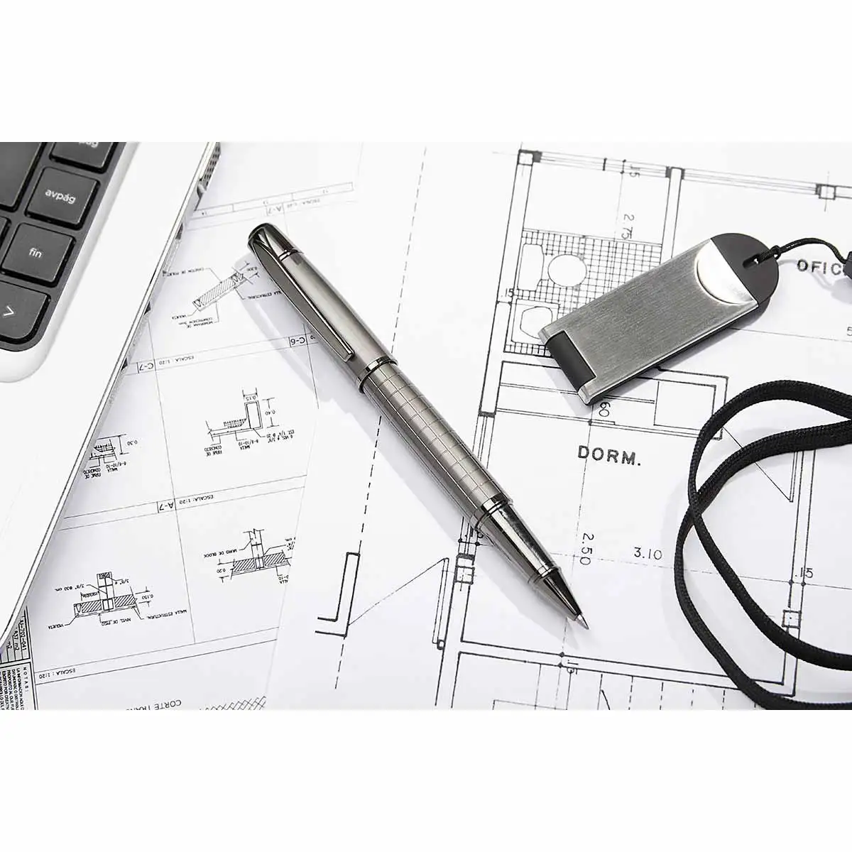 Bolígrafo roller ejecutivo con estuche.