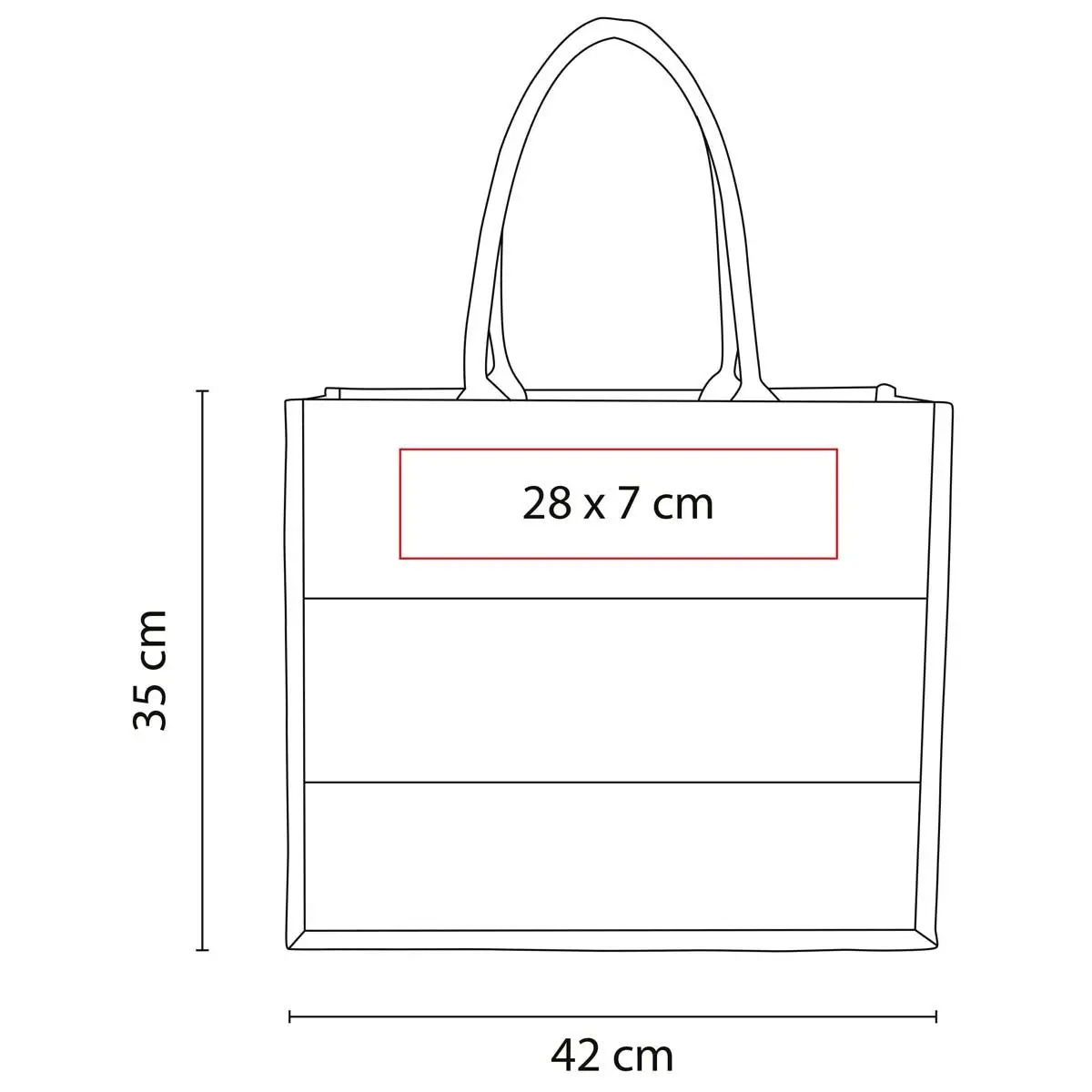 Bolsa reutilizable para congresos y exposiciones.