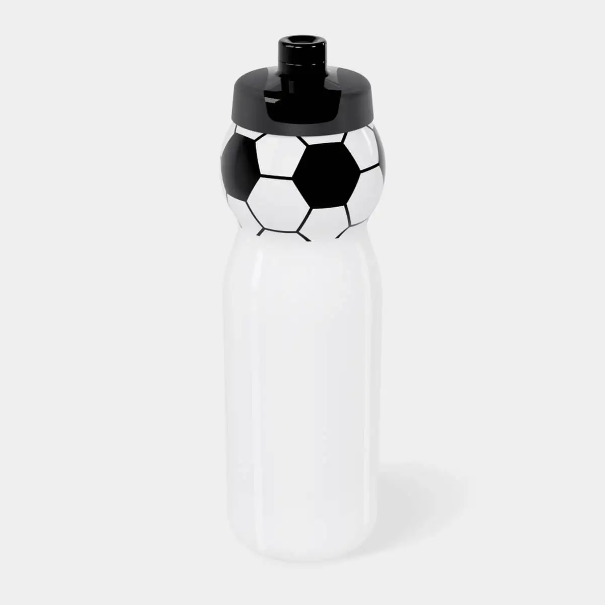 Botella promocional para torneos de fútbol.