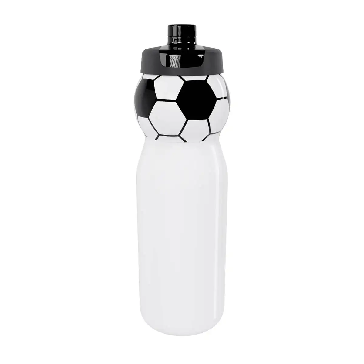 Botella deportiva personalizada para fútbol.