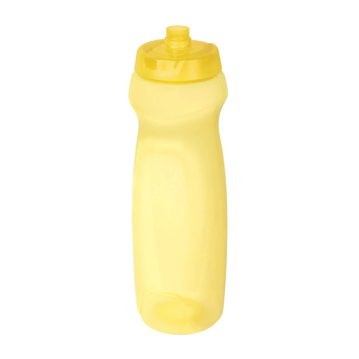 Botella deportiva exprimible para entrenamientos y competencias.