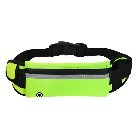 Cangurera para running con porta botella
