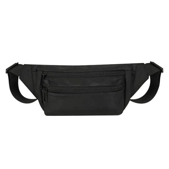 Bolsa cangurera con doble compartimento frontal