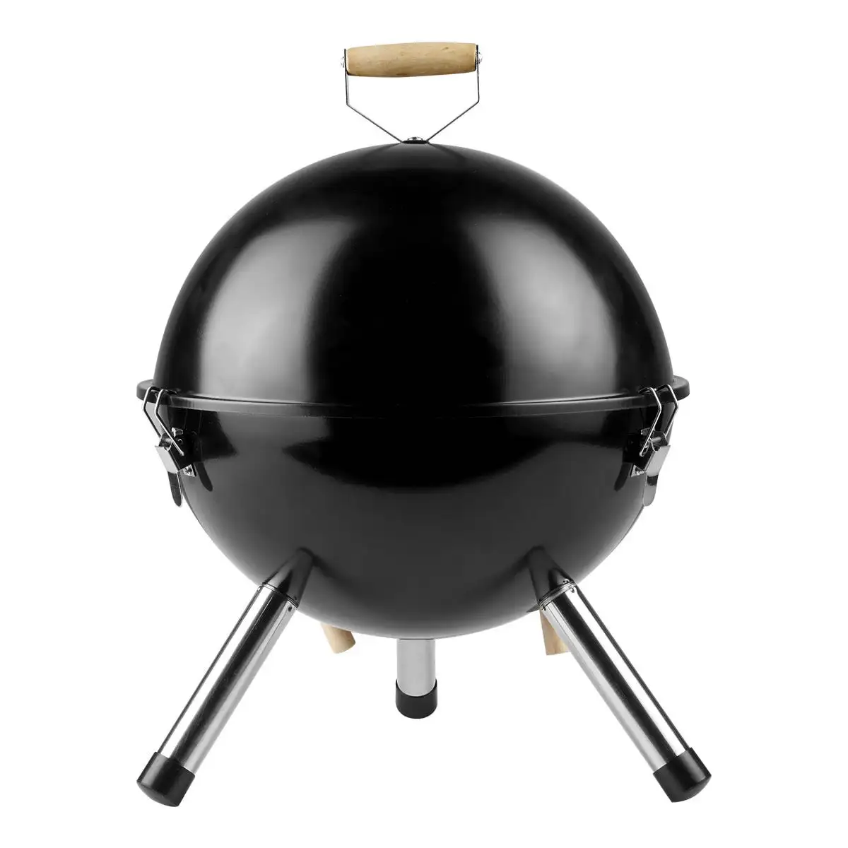 Parrilla metálica para camping