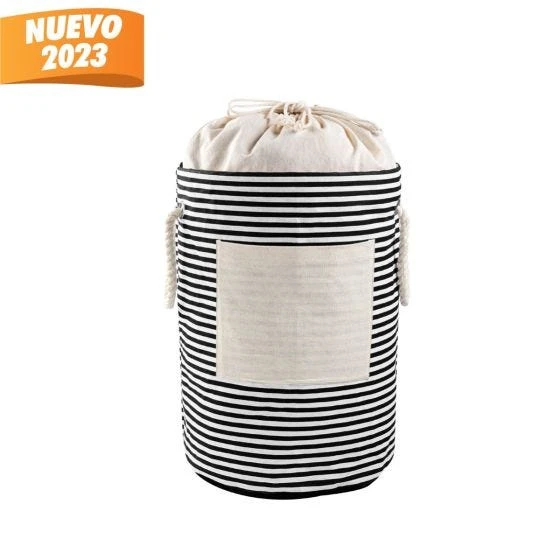 Cesto para ropa JUDITH de algodón para hoteles.