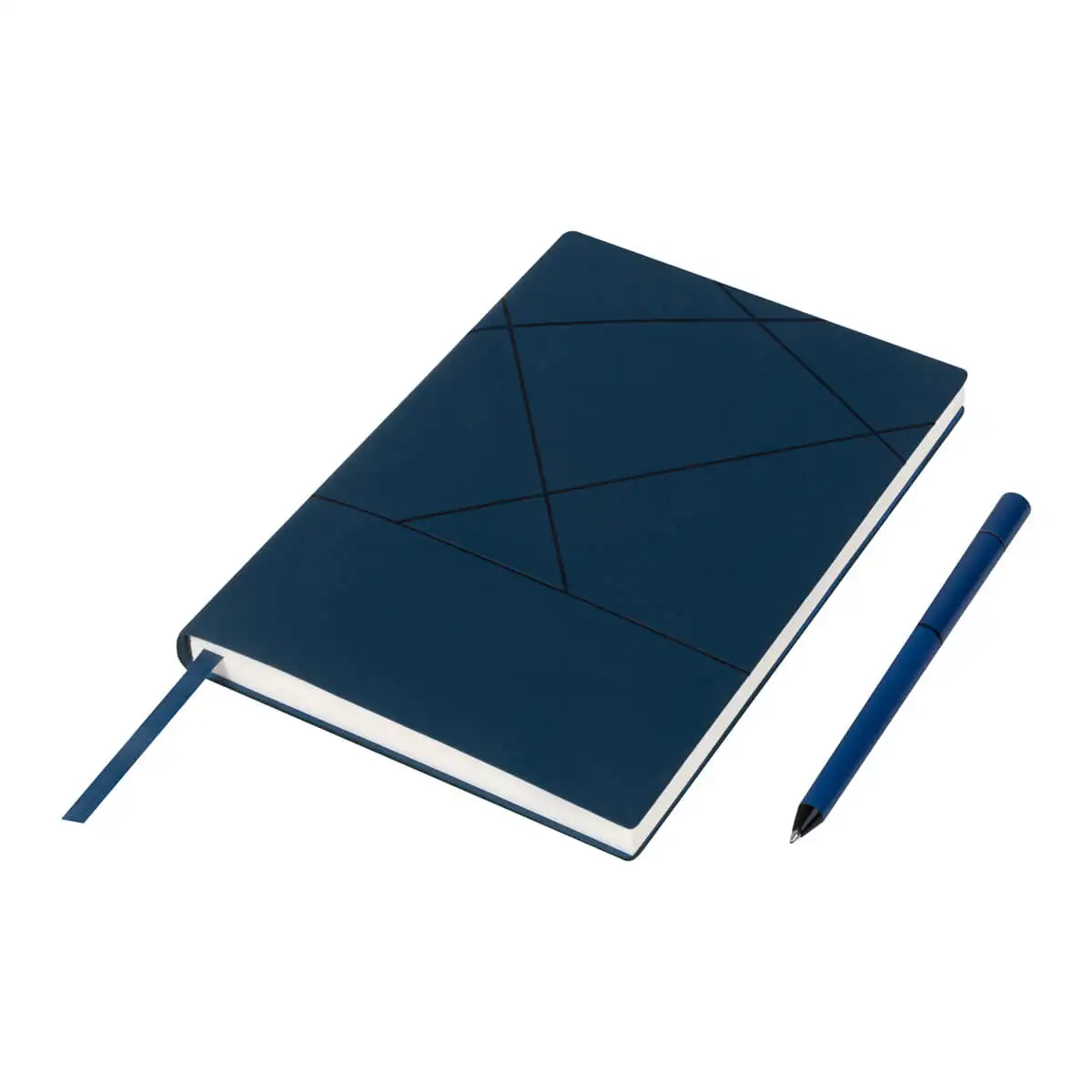 Regalo empresarial con libreta y bolígrafo