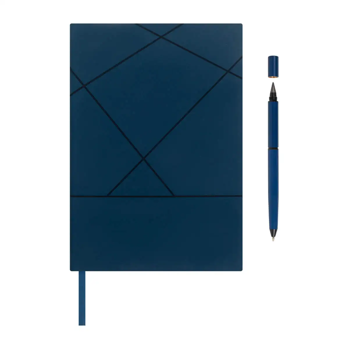 Libreta de curpiel para branding empresarial