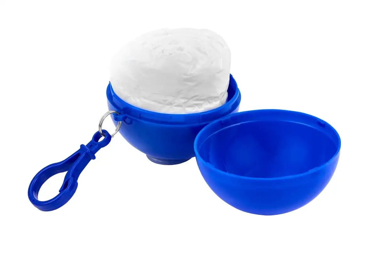 Impermeable de bolsillo para actividades al aire libre.