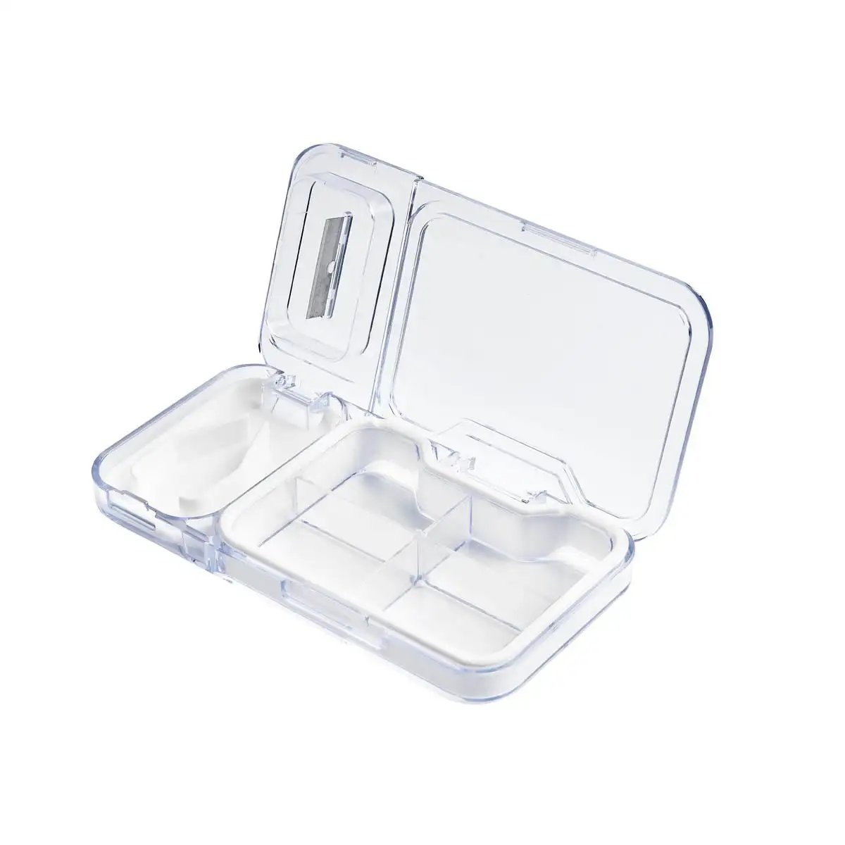 Pastillero con divisor de tabletas personalizado.