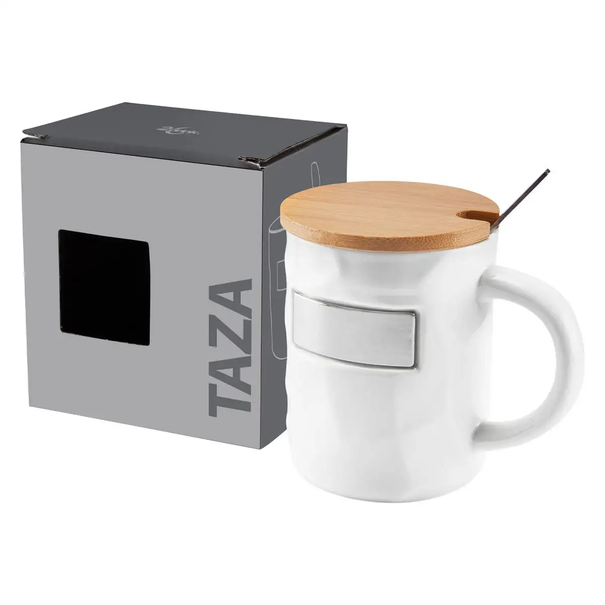 Taza de cerámica para clientes y colaboradores