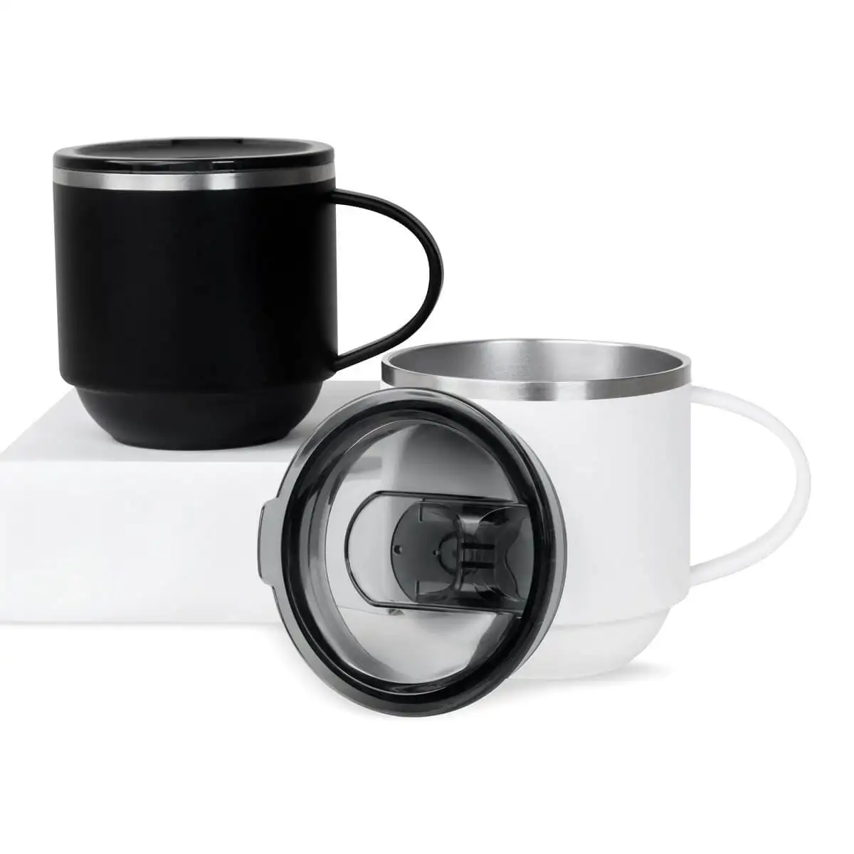 Taza KULDUR térmica 330 ml con válvula de seguridad.