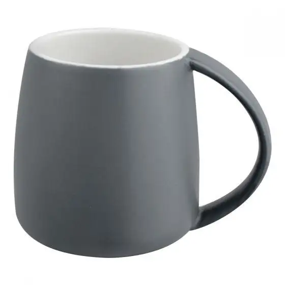 Taza MORTERATSCH personalizada mediante grabado en arena.