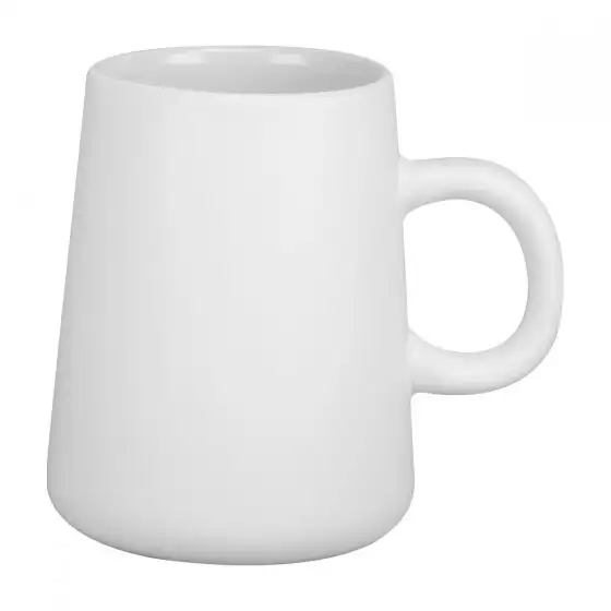 Taza mate personalizada mediante grabado en arena.