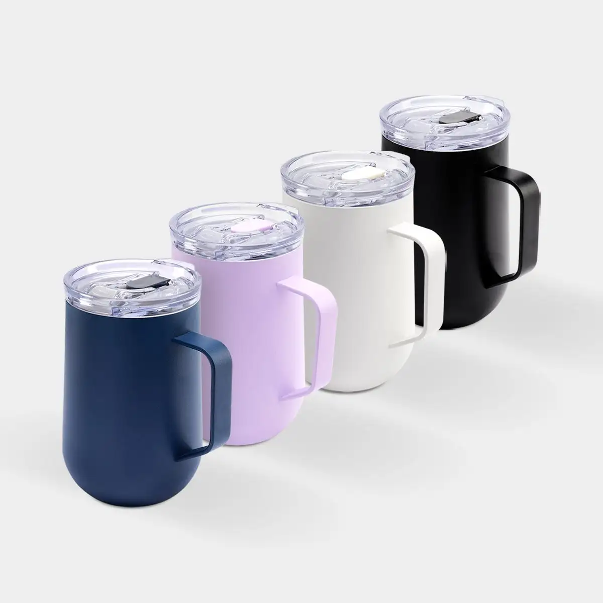 Taza TASSE térmica de acero inoxidable personalizada.
