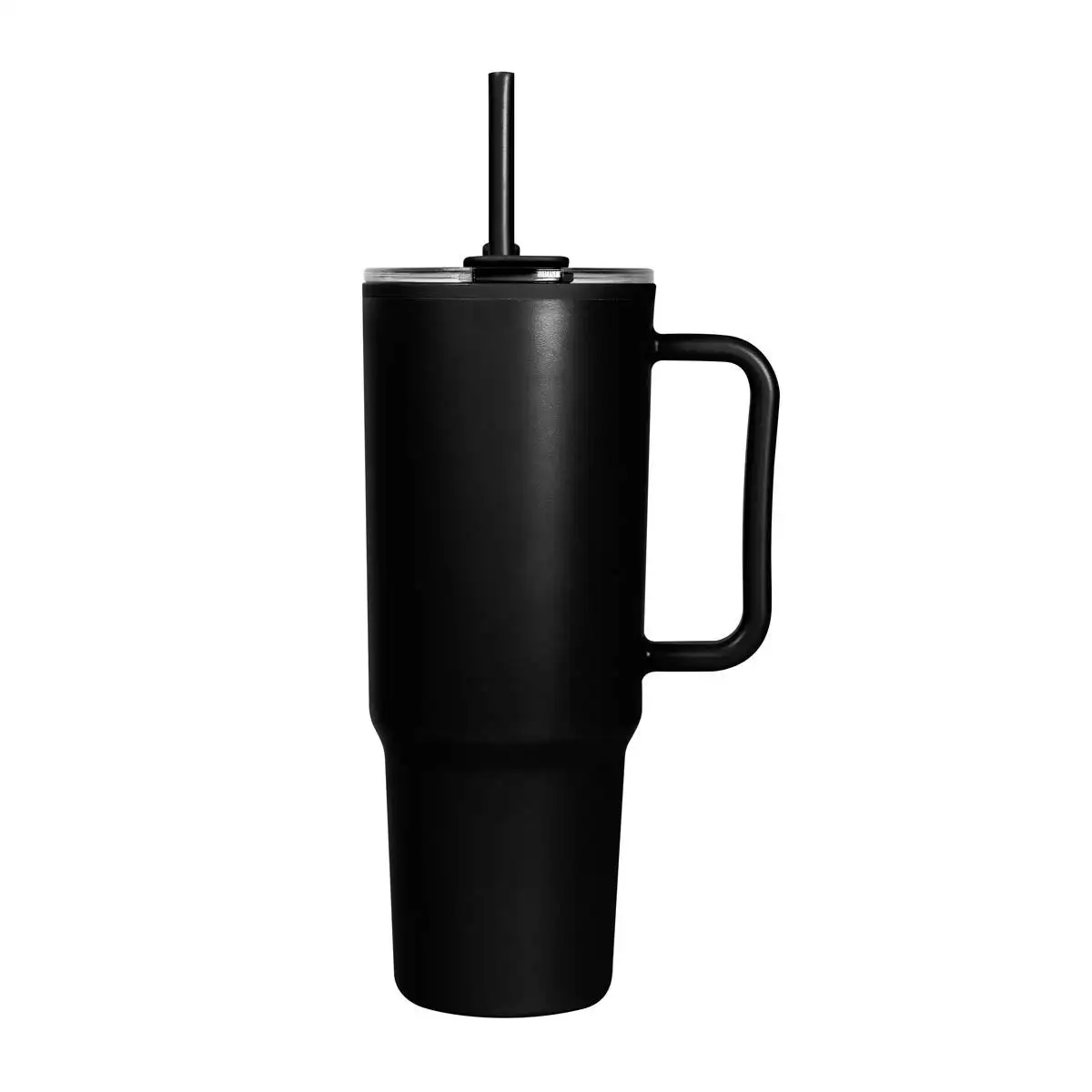 Termo con ranura para popote personalizado