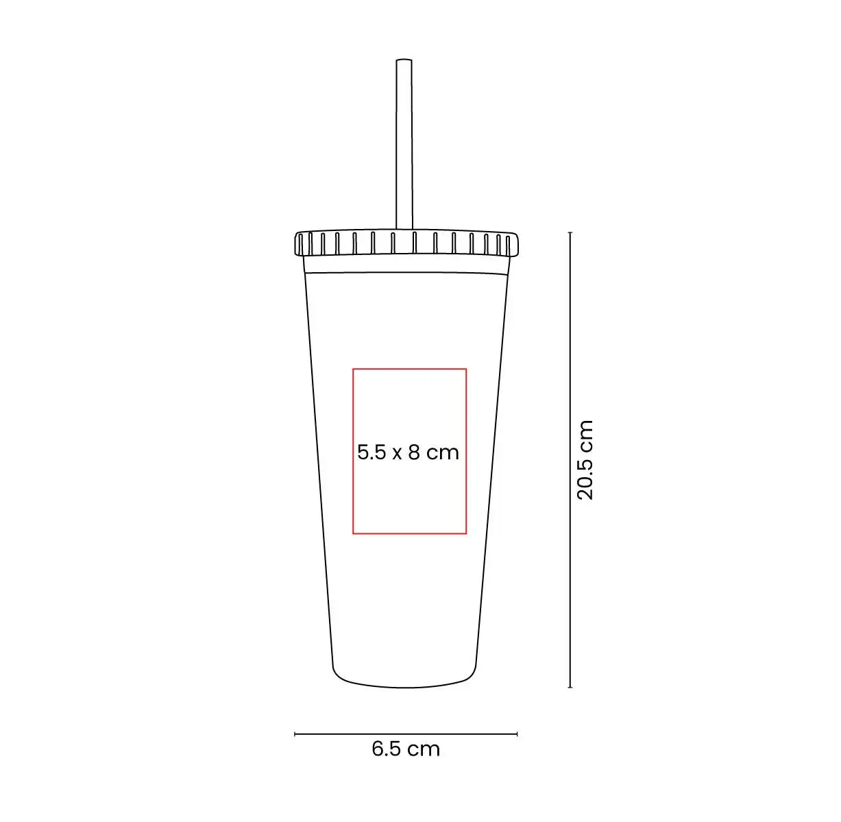 Vaso para hidratación en oficinas.