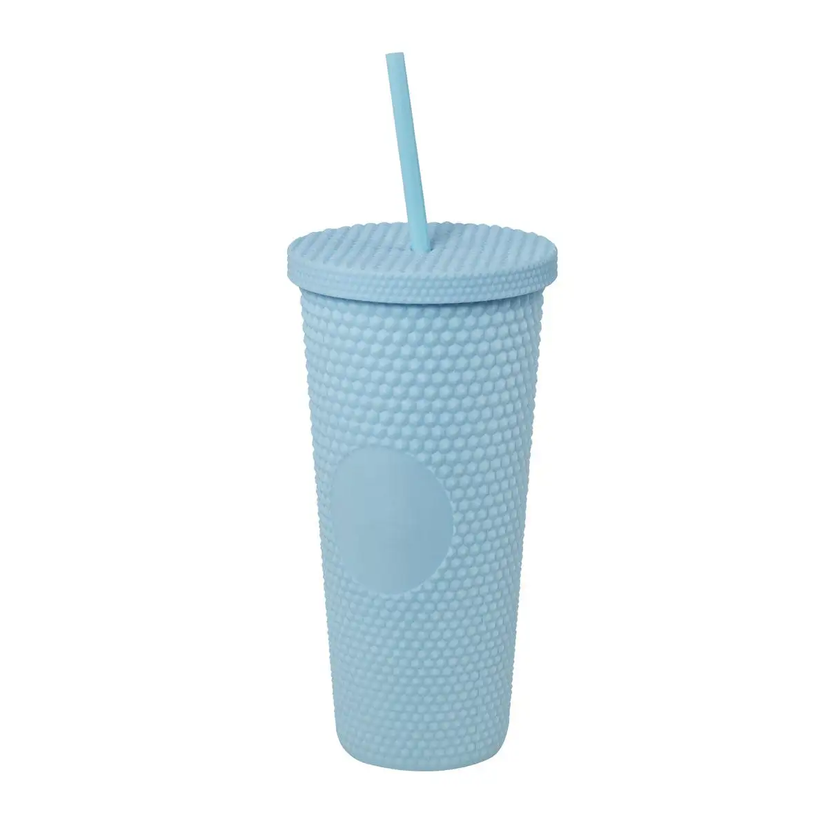 Vaso de plástico con acabado rubber.