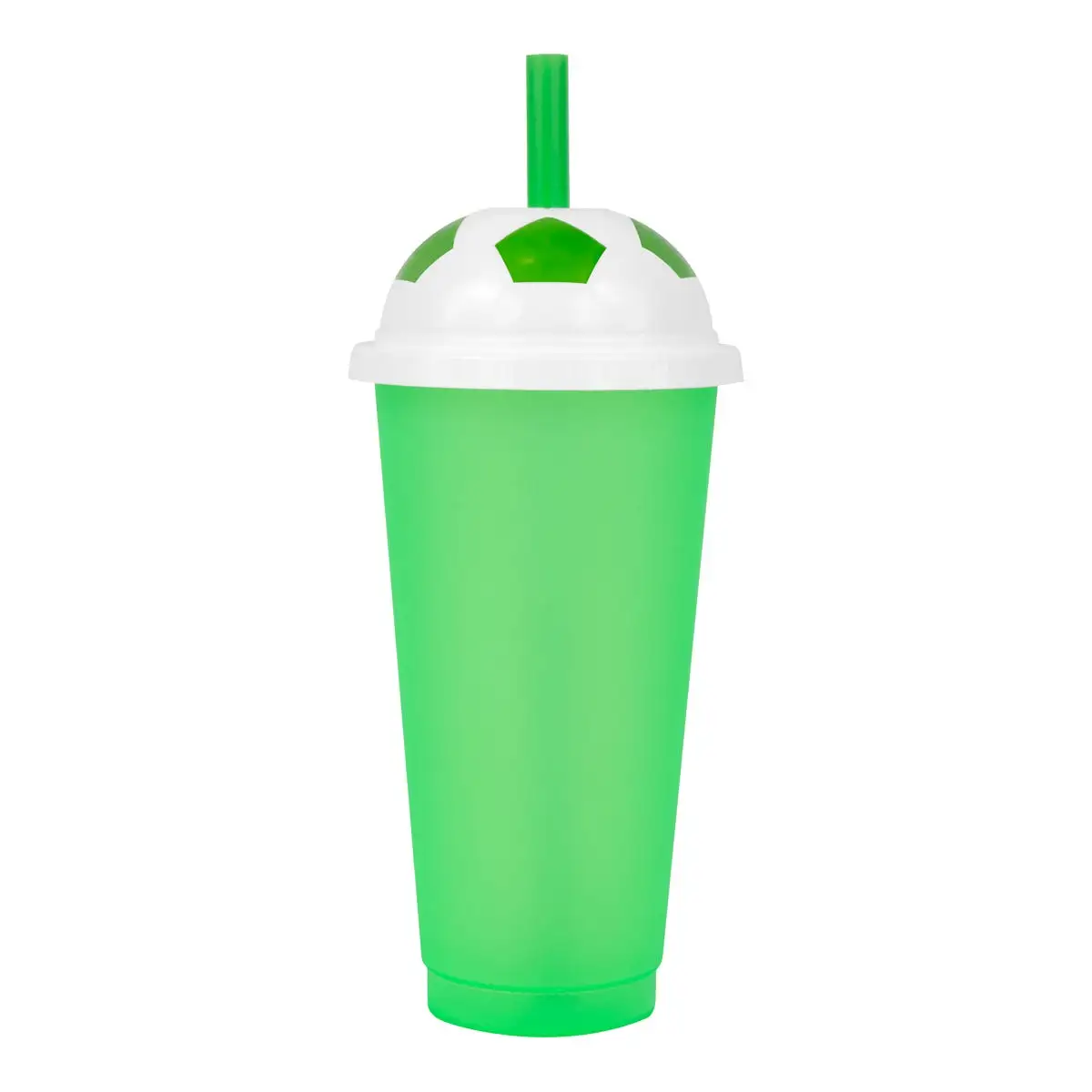 Vaso reutilizable para academias de fútbol