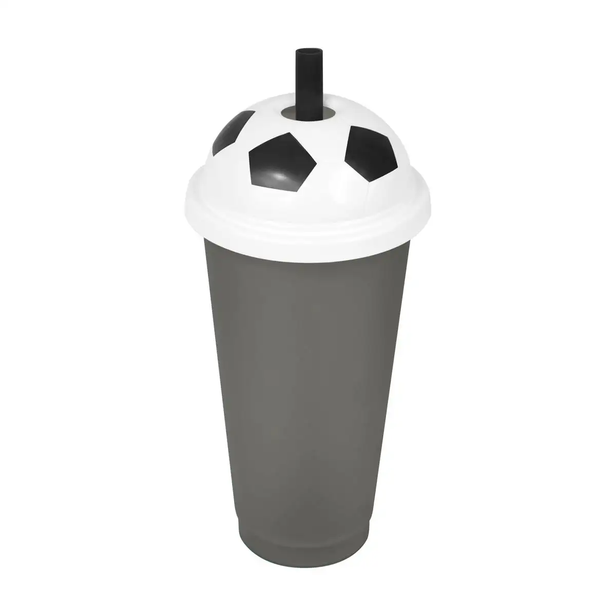 Vaso con popote para eventos deportivos