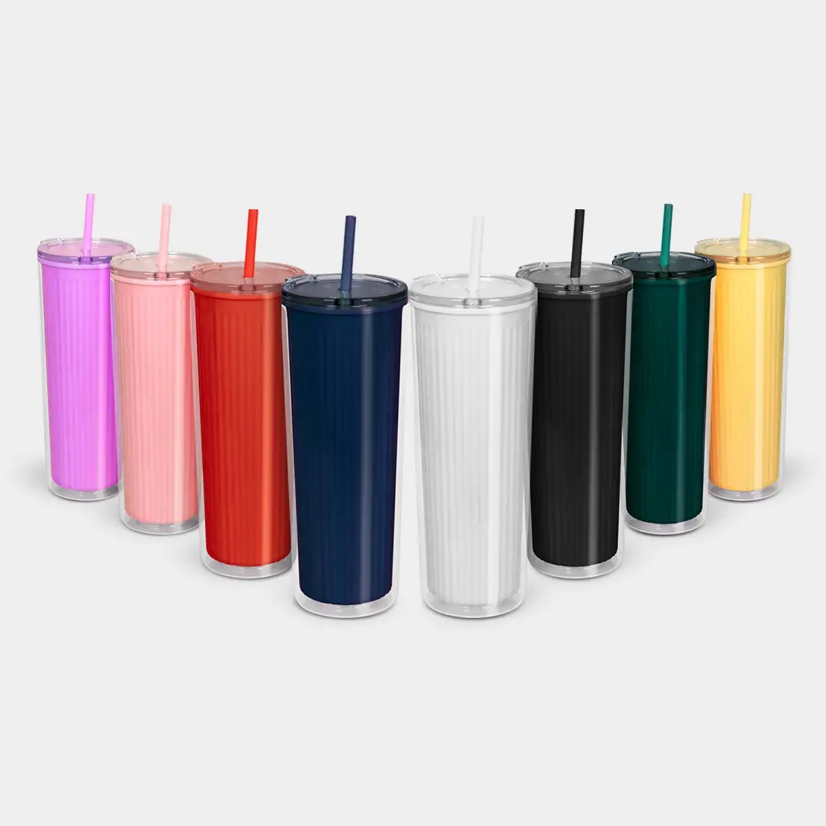 Vaso NELI transparente de doble pared de 660 ml.