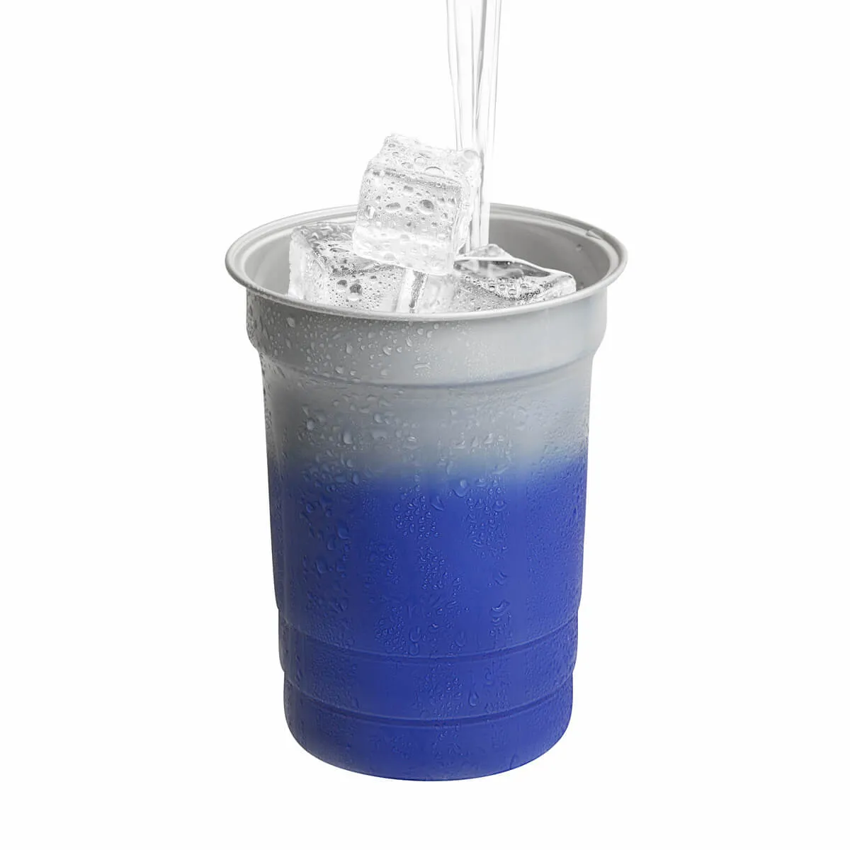 Vaso de aluminio para experiencias promocionales.