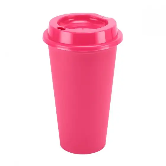 Vaso plástico personalizable para empresas.