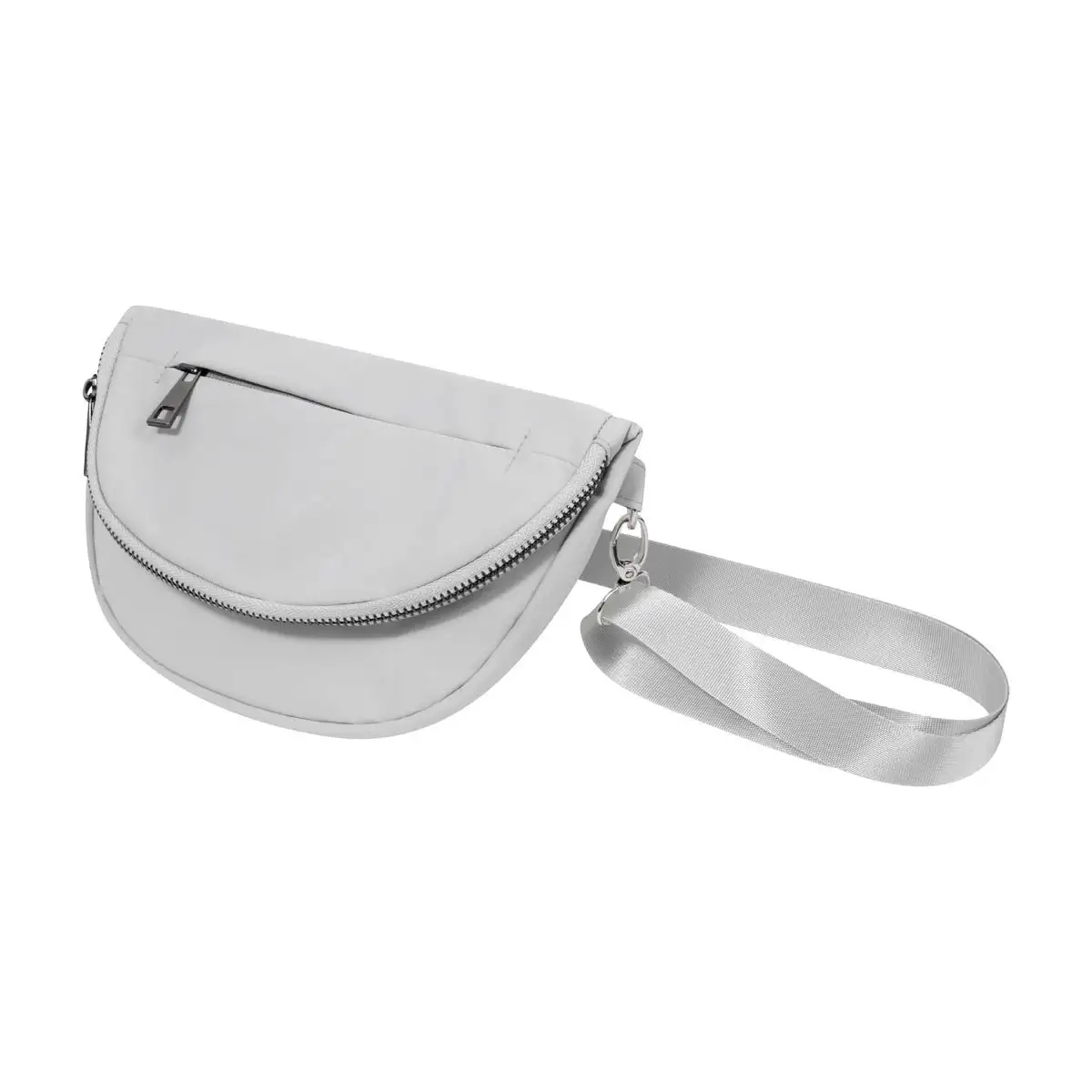 Bolsa casual con bolsillo frontal y cierre