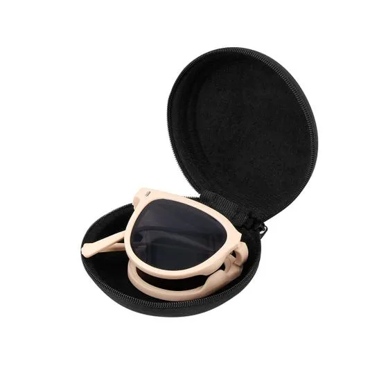 Lentes de viaje con estuche rígido