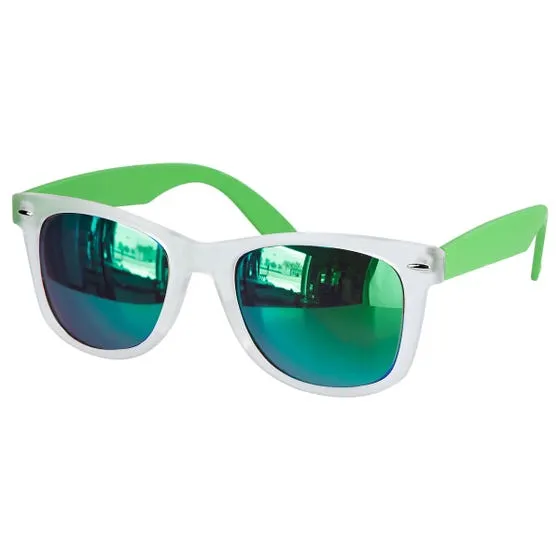 Lentes espejo para campañas promocionales.