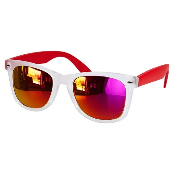 Lentes con efecto espejo para branding.